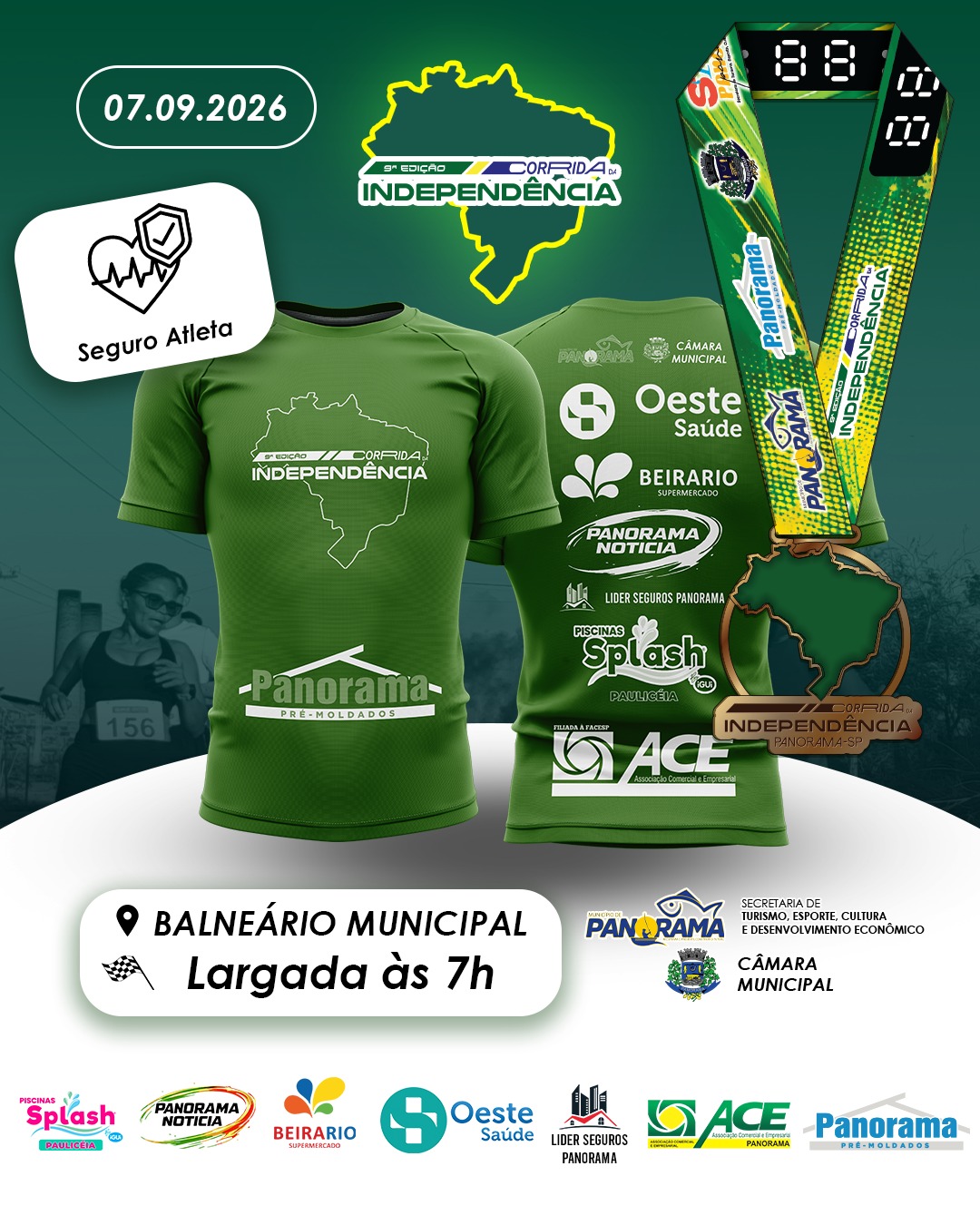 9º Corrida da Independência - Panorama/SP